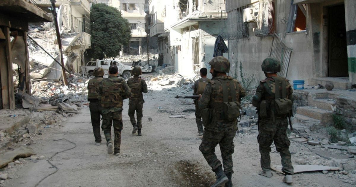 Сирійський Хомс знищений / © Фото EPA/UPG