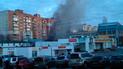У Вишгороді загорівся і ледь не вибухнув торговельний центр (фото, відео)
