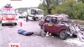 В Тернополе в автобус влетел Жигули, водитель и пассажир легковушки погибли