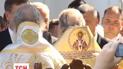 Патріарх Кирил відправив літургію в Києво-Печерській лаврі