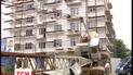 В центре Ровно упал строительный кран