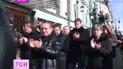 На прощанні з Паніним сталась суперечка біля труни