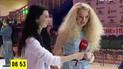 В день закриттяUFW дизайнер Настя Иванова поставила манекенщиц на лед