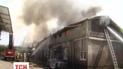 У Києві на Лівому березі мало не згоріли усі гаражі