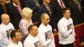 Депутати у Раді похизувалися різнокольоровими футболками