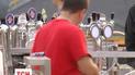 На столичном стадионе ученики детских спортивных школ соревновались под палатками с пивом