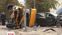 В Сумах в ДТП погибли двое, еще 16 травмированы