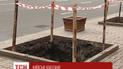 Хрещатик продірявили ямами метрової глибини