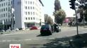 В Киеве автомобиль устроил аварию с мотоциклом
