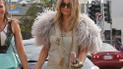 Фергі здивувала сукнею