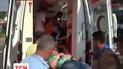 Авария туристического автобуса в Турции видео