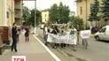 В Івано-Франківську пройшов мітинг біля обласної міліції