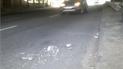 Шматок бетону відколовся від моста