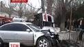 Автомобиль «скорой помощи» попал в аварию в Феодосии