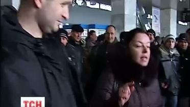 Центральный железнодорожный вокзал "парализовала" непогода
