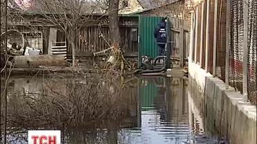На Киевщине подтопило почти сотню домов