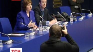 «Евросоюз не может потерять Украину», такое заявление сделала верховный представитель ЕС Кэтрин Эштон