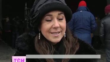 Сегодня в Киеве попрощались с певицей Оксаной Хожай