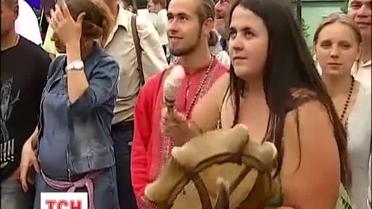 В Киеве ночью украли Перуна