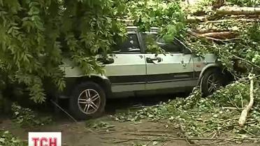 Ночью в Сумах пронесся мощный ураган