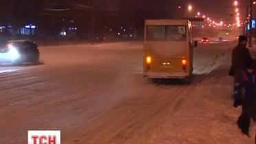 Двое суток не прекращался снегопад на Сумщине