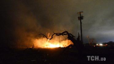 Взрыв в Техасе: появилось первое видео