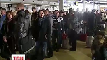 В Борисполе отменили все авиарейсы