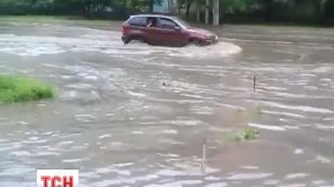 Одессу накануне снова подтопило