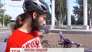 В Украине на дорогах появились солнечные велосипеды