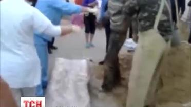 На Ровенщине чудом спасли мужчину, которого засыпало