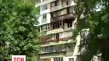 В Киеве 11-летний мальчик оказался в огненной ловушке