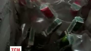 Огромный цех поддельной водки и вина разоблачила столичная налоговая милиция