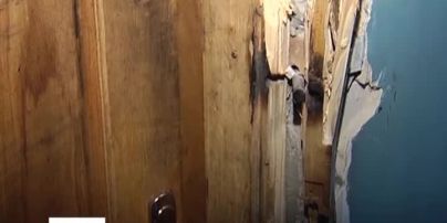 Поки дівчина спала, її телевізор вибухнув і загорівся