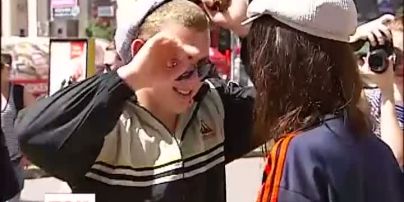 У Києві пройшов флеш-моб гопників