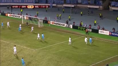 Зеніт - Базель - 1:0. Відео