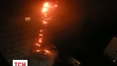 Пожежа у 25-поверховому будинку на Шулявці обійшлася без жертв