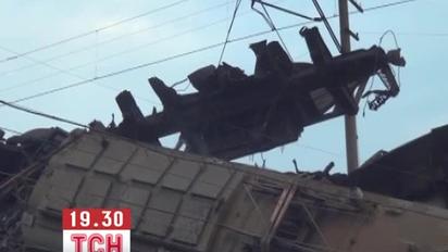 У Маріуполі сталося зіткнення двох товарних поїздів