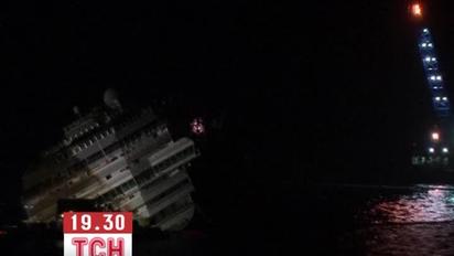 В Італії підняли круїзний лайнер Costa Concordia