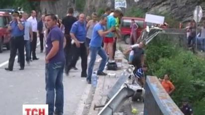 Зросла кількість жертв автобусної аварії в Чорногорії