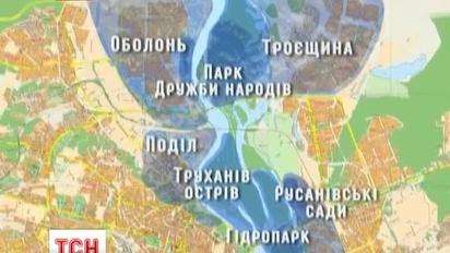 Майбутній паводок вже відчули дачники Русанівських садів та жителі київських Осокорків
