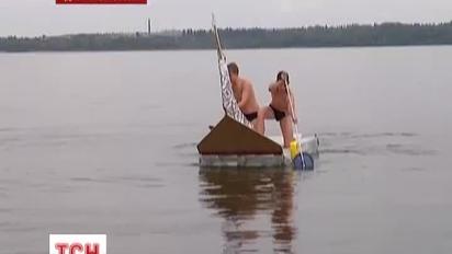 У Дніпропетровську пройшли змагання саморобних суден