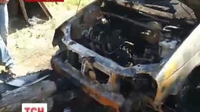 Вщент згоріло авто активіста руху проти свавілля ДАІ
