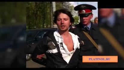 В мережу потрапило відео з затримання п'яного Вітаса після ДТП