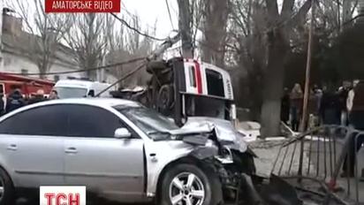 Автомобіль «швидкої допомоги» потрапив в аварію у Феодосії