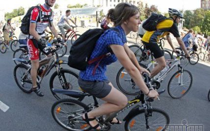 Заради велосипедистів столичні дороги перекриють на три дні