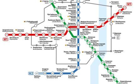 У Києві затвердили попередні назви станцій метро на Троєщину