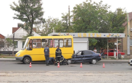 У Луганську 73-річний дідусь влаштував масштабну ДТП і втік