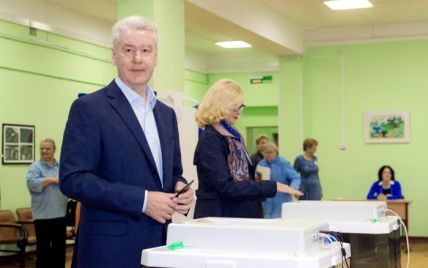 Собянін перемагає на виборах мера Москви з майже 57% голосів