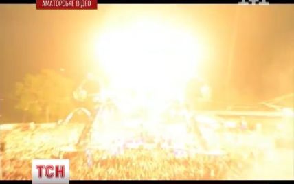Яскравий фестиваль вогню "запалив" нічний Київ