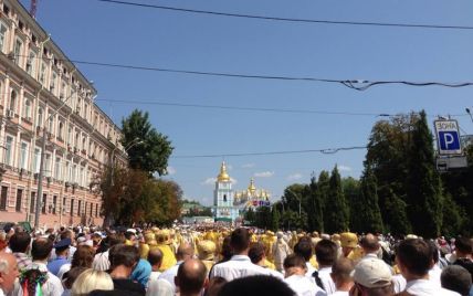 Во вторник центр Киева перекроют из-за крестного хода